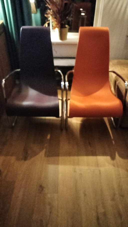 2x Adriano Tolomeo Chairs