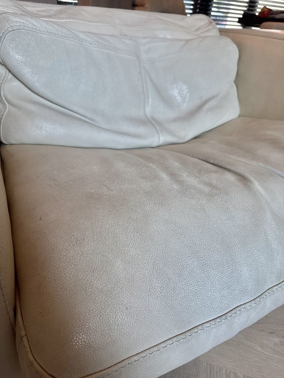 Image 1 of Giovanni Sforza Set 3 Seater Sofa Cream White And Love Seat