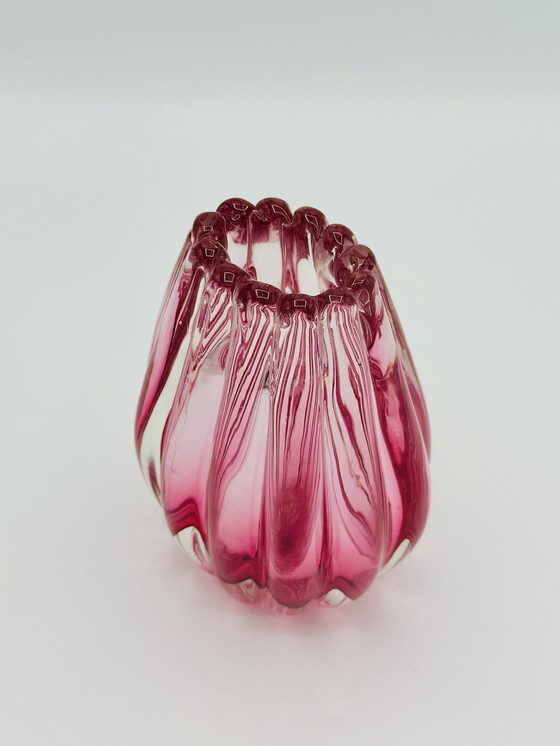 Image 1 of Flavio Poli Murano glass vase model 12024