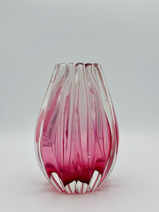 Image 1 of Flavio Poli Murano glass vase model 12024