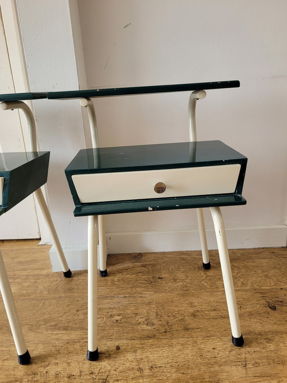 Image 1 of Auping Design bedside tables by Wim Rietveld