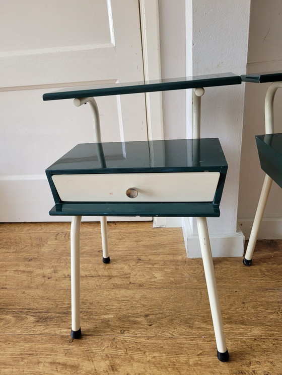 Image 1 of Auping Design bedside tables by Wim Rietveld