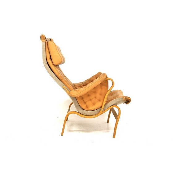 Image 1 of Vintage armchair "pernilla" by Bruno Mathsson for Karl Mathsson, Sweden 1960