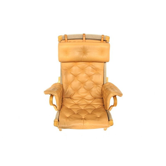 Image 1 of Vintage armchair "pernilla" by Bruno Mathsson for Karl Mathsson, Sweden 1960