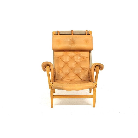 Image 1 of Vintage armchair "pernilla" by Bruno Mathsson for Karl Mathsson, Sweden 1960