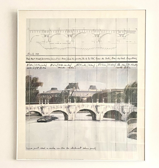 Image 1 of Christo Pont Neuf Poster