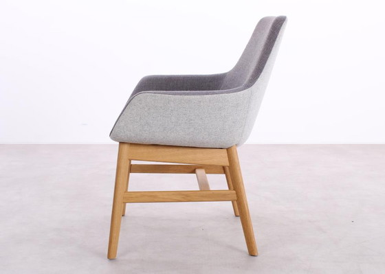 Image 1 of Hitch Mylius hm86e Lucas armchair purple/gray