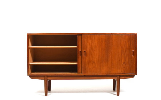 Image 1 of Buffet ou double commode par Børge Mogensen pour Søborg Møbelfabrik, 1950, Ensemble de 3