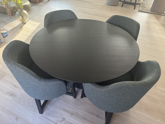 Image 1 of Low Dining Dining Room Set From Charrell