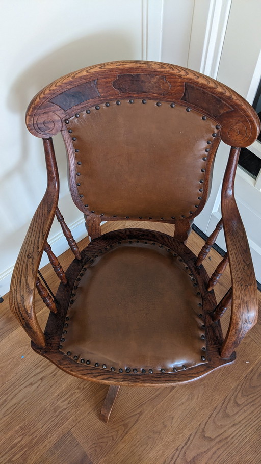 Desk Chair Late 19th Century