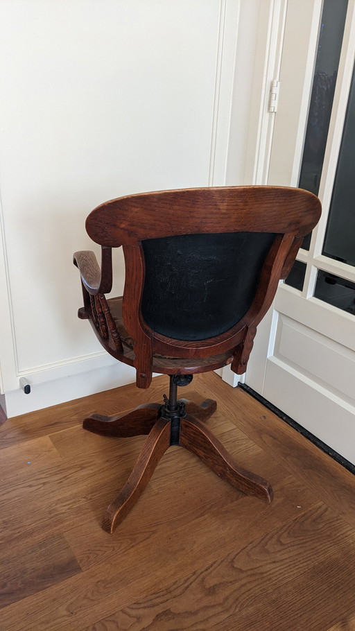 Desk Chair Late 19th Century