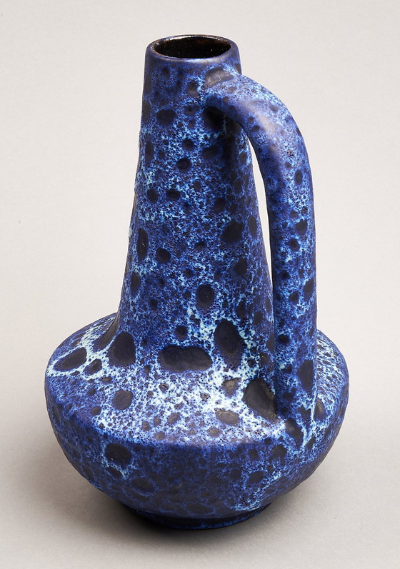 Image 1 of Blue Kreutz ceramic vase, Fat Lava