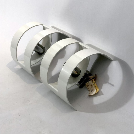 Image 1 of Pair of vintage Lido wall lamps by Stilux Milano, Italy 1960s