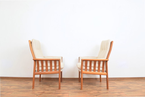 Mid-Century Danish Teak Armchairs, 1970S, Set Of 2