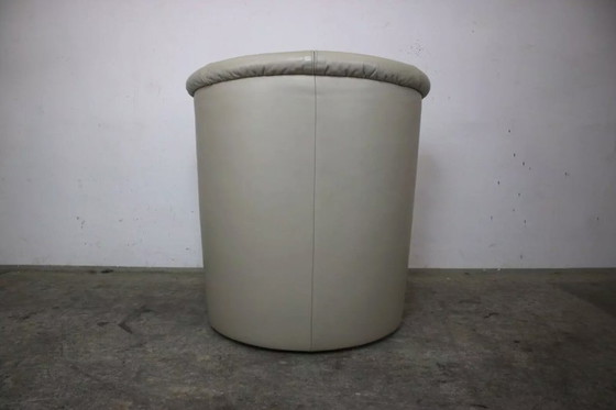 Image 1 of Poltrona Rolf Benz Club, monoposto, vera pelle, beige