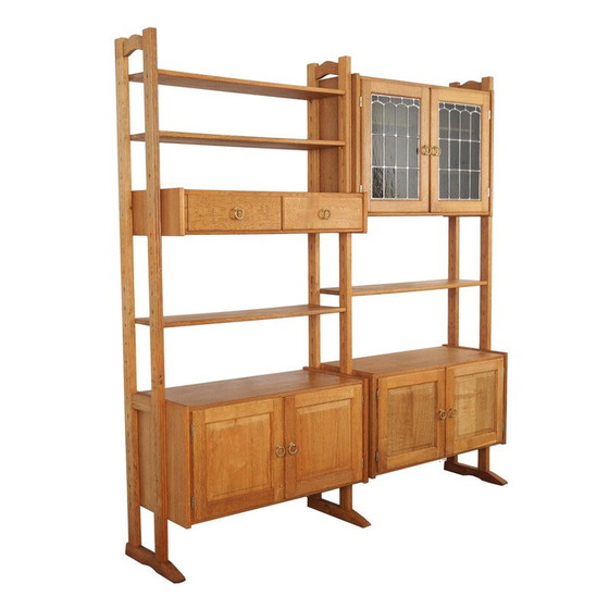 Image 1 of Oak system bookcase, Danish design, 1960s, designer: Henning Kjærnulf