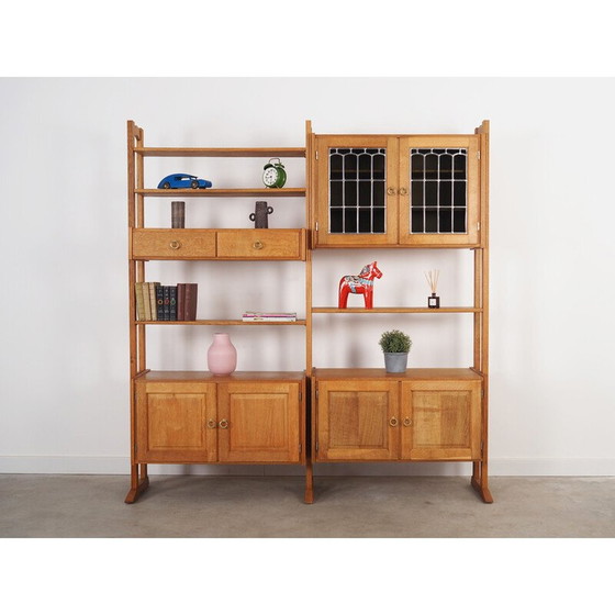 Image 1 of Oak system bookcase, Danish design, 1960s, designer: Henning Kjærnulf