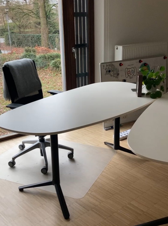 Image 1 of 4x Bulo "Kei" desk tables