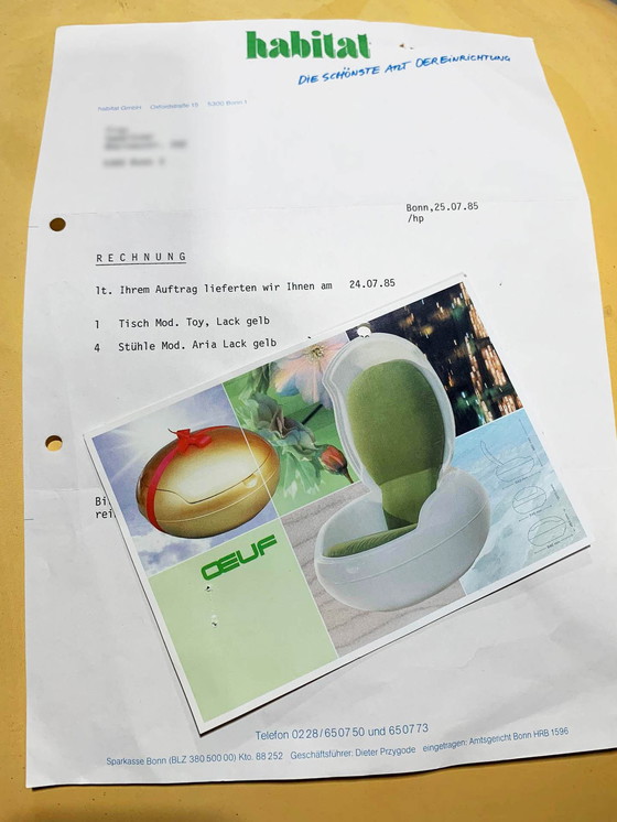 Image 1 of 6 Garden Eggs - Peter Ghyczy - Ghyczy Design