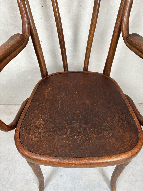 Image 1 of Original Thonet chair 'armchair no 1056'