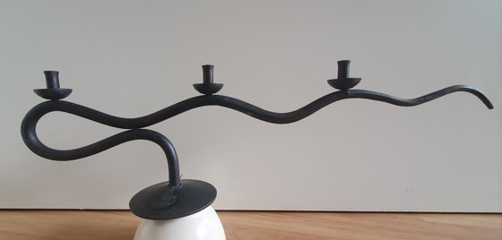 Image 1 of Hysteria steel candlestick