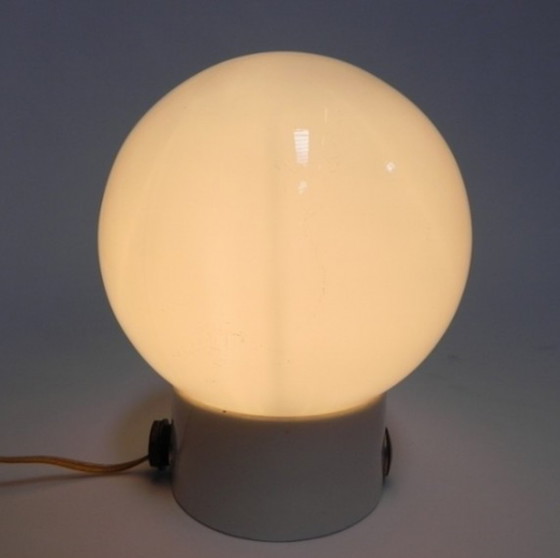 Image 1 of Ceiling lamp lindner leuchten with porcelain holder