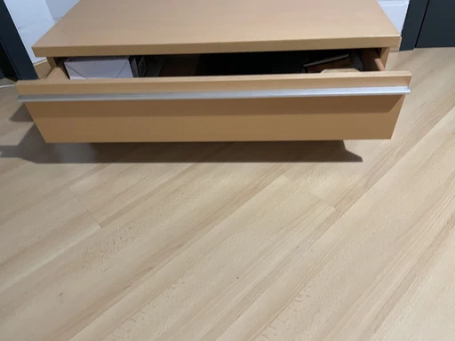 Interlübke nightstand on wheels