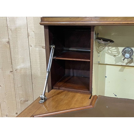 Image 1 of Vintage mahogany ship's cabin furniture, 1930