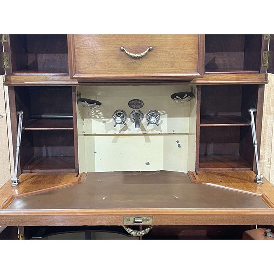 Image 1 of Vintage mahogany ship's cabin furniture, 1930