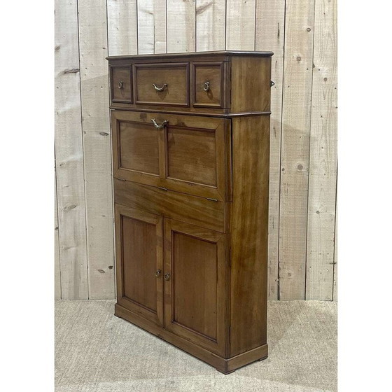 Image 1 of Vintage mahogany ship's cabin furniture, 1930