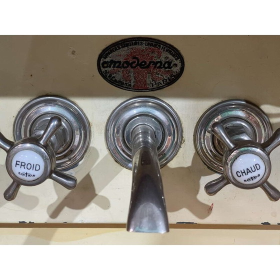 Image 1 of Vintage mahogany ship's cabin furniture, 1930