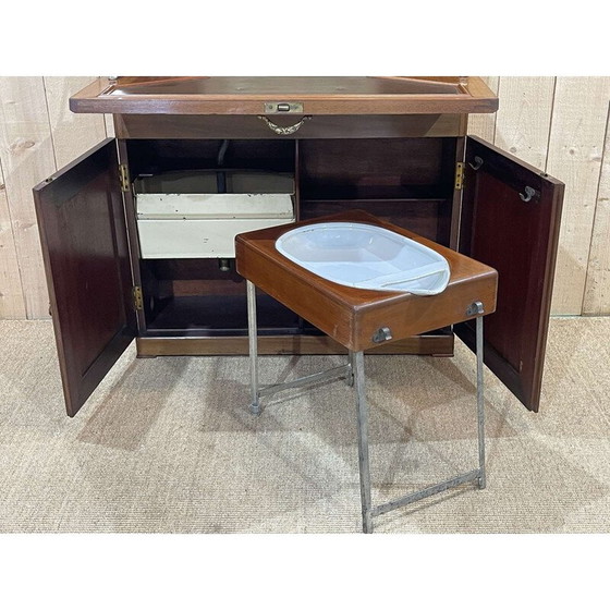 Image 1 of Vintage mahogany ship's cabin furniture, 1930