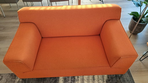 Bloq Sofa Love Seat 152X79X80 Fabric Hallingdal Tulip