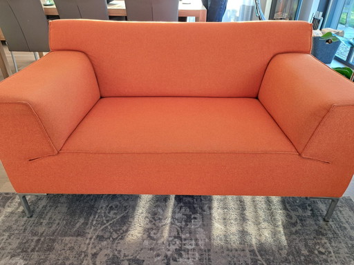 Bloq Sofa Love Seat 152X79X80 Fabric Hallingdal Tulip