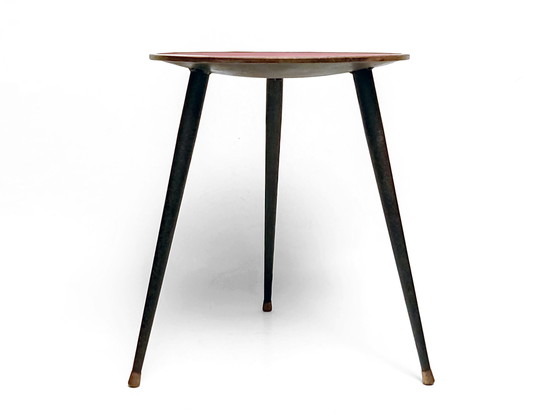 Image 1 of table d'appoint trépied 1950s