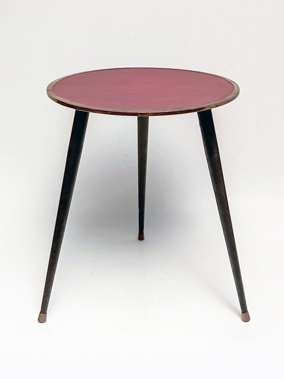 Image 1 of table d'appoint trépied 1950s