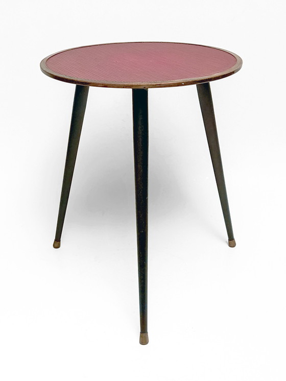 Image 1 of table d'appoint trépied 1950s