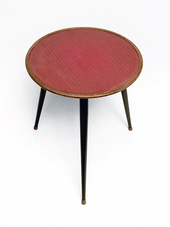 Image 1 of table d'appoint trépied 1950s