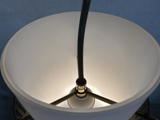 Image 1 of 2 lampade a sospensione dal design vintage opalino 