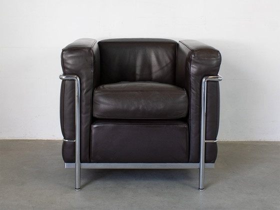 Image 1 of 2X Cassina Lc2 Grand Confort Petit Design Lecorbusier