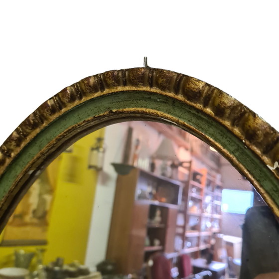 Image 1 of Classic French Oval Mirror, Mid 20th Century