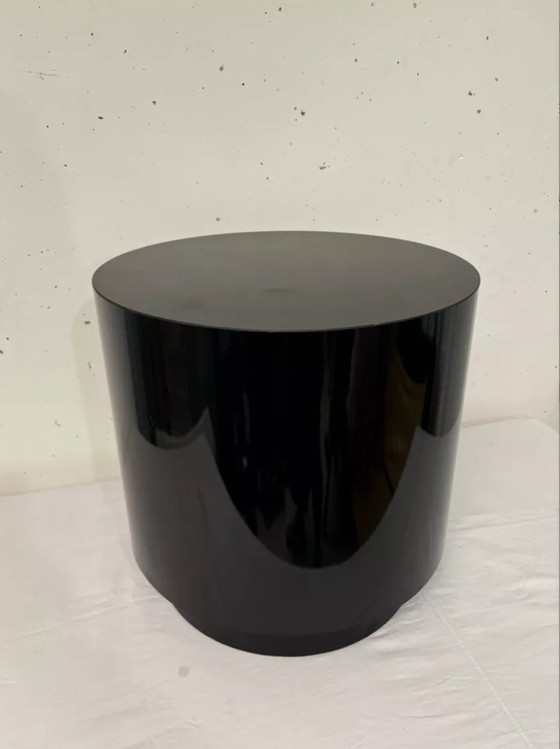 Image 1 of Bout De Canapé, Table Basse D'Appoint Mélaninée Noir 1970