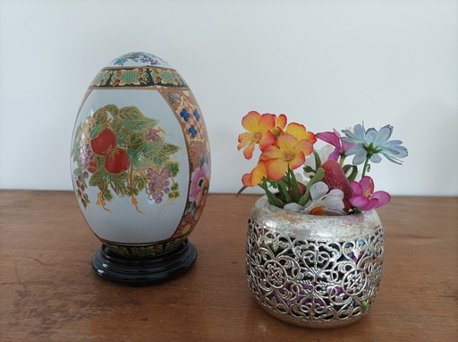 Huevo decorativo Satsuma 