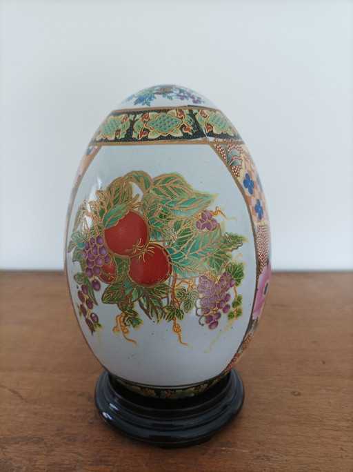 Huevo decorativo Satsuma 