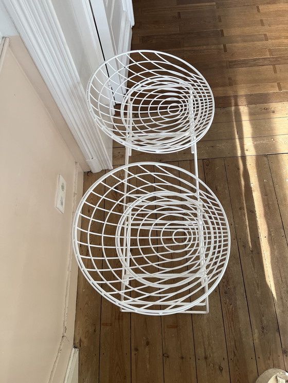 Image 1 of 2x Pastoe Cees braakman wire KM06 stool