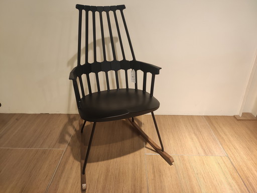 Kartell Rocking Chair Comback Black