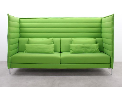 Vitra Alcove sofa green