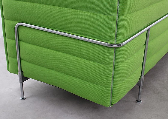 Image 1 of Vitra Alcove sofa green