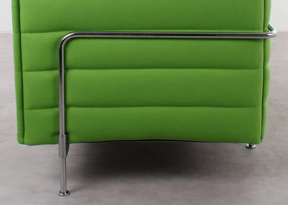 Image 1 of Vitra Alcove sofa green