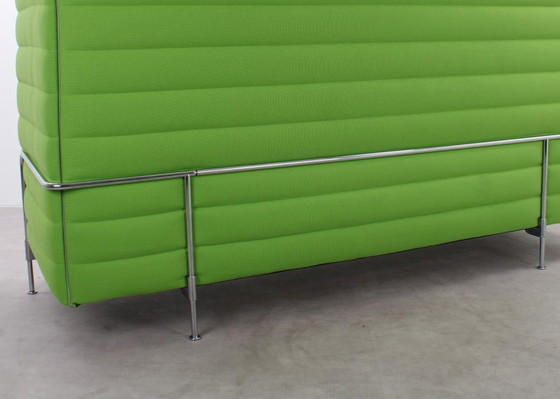 Image 1 of Vitra Alcove sofa green